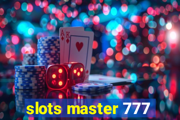 slots master 777